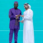 Nsah Mala and Crown Prince of DUbai