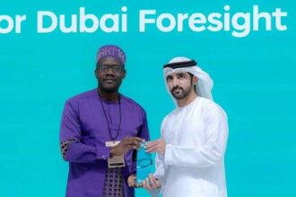 Nsah Mala and Crown Prince of DUbai